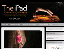 Tablet Screenshot of ipadforphotographers.com